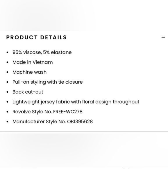 Free People Vibe Check One Piece In Ditzy Shell - Picture 6 of 7